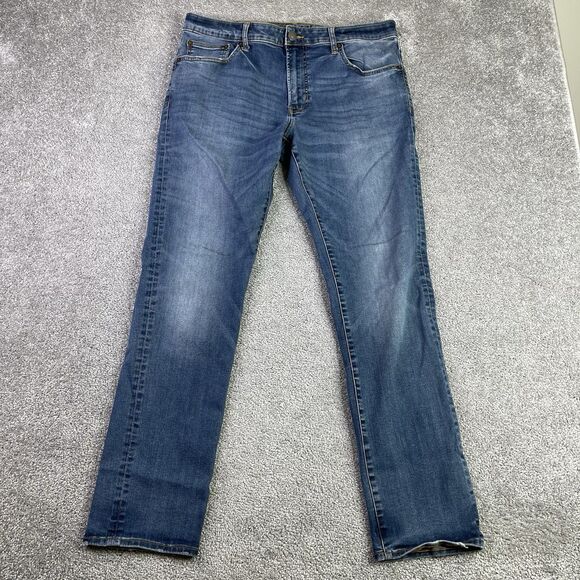 American Eagle Outfitters Other - American Eagle Jeans Men’s 34X30 Blue Slim Straight Mid-Rise Medium Wash Denim